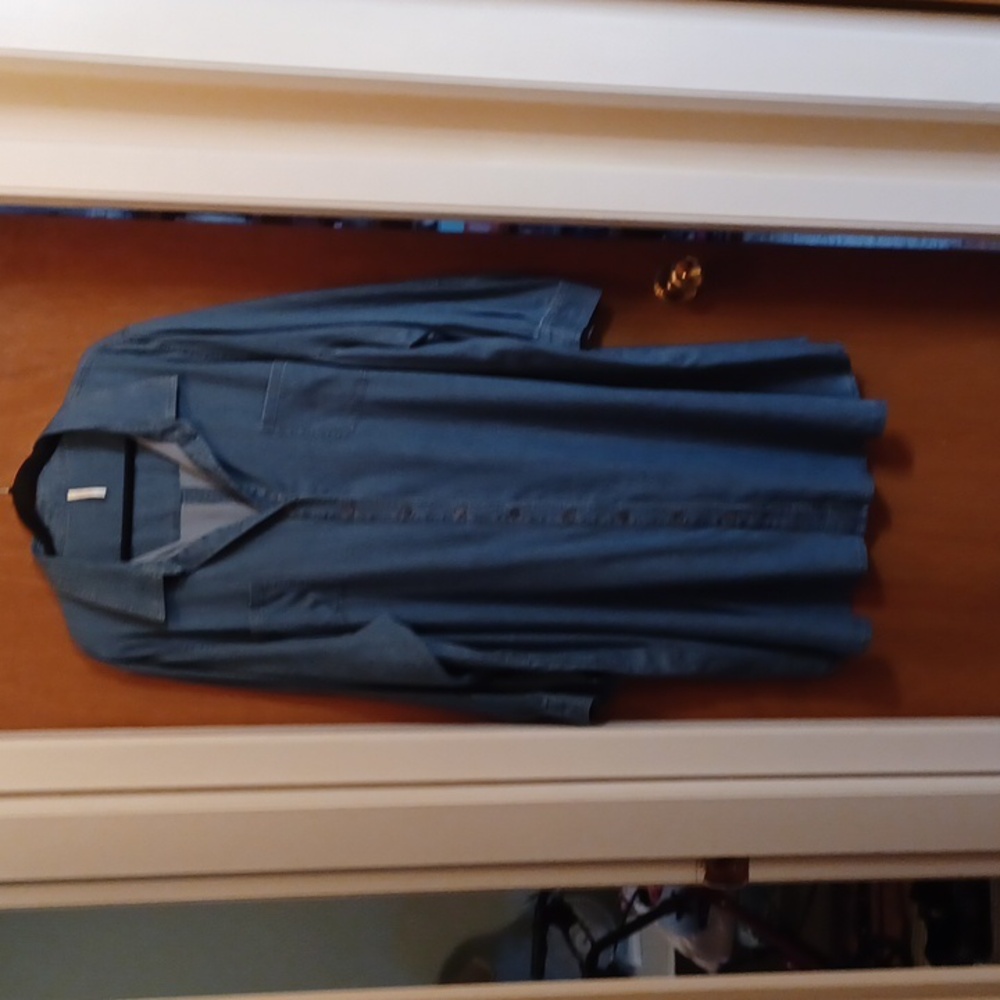 Blue Sky Tencel Denim Duster 4x